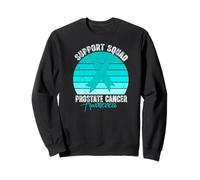 prostate cancer awareness retro support prostate cancer Sweatshirt