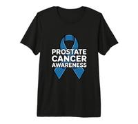 Prostate Cancer Awareness Ribbon Support Premium T-Shirt