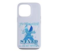 Prostate Cancer Awareness Ribbon 'The Fight is Real' Case for iPhone 13 Pro