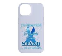 Prostate Cancer Awareness Ribbon 'The Fight is Real' Case for iPhone 14