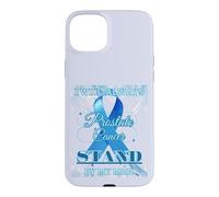 Prostate Cancer Awareness Ribbon 'The Fight is Real' Case for iPhone 15 Plus