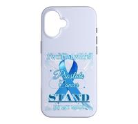 Prostate Cancer Awareness Ribbon 'The Fight is Real' Case for iPhone 16