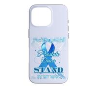 Prostate Cancer Awareness Ribbon 'The Fight is Real' Case for iPhone 16 Pro