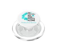 prostate cancer Awareness sunflower support prostate cancer PopSockets PopGrip for MagSafe