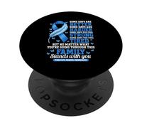 Prostate Cancer Awareness Support Family PopSockets Adhesive PopGrip