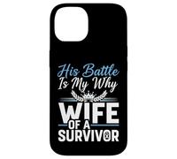 Prostate Cancer His Battle Is My Why Wife Of A Survivor Case for iPhone 14