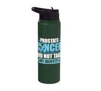 Prostate Cancer Ribbon Prostate Awareness Prostate Cancer Stainless Steel Insulated Water Bottle