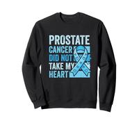 Prostate Cancer Ribbon Prostate Awareness Prostate Cancer Sweatshirt
