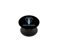 Prostate Cancer Survivor Awareness Fighter Light Blue Ribbon PopSockets Adhesive PopGrip