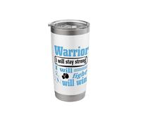 Prostate Cancer Warrior Will Stay Strong Will Fight Will Win Stainless Steel Insulated Tumbler