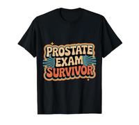 Prostate Exam Survivor Health Wellness - Value Graphic T-Shirt, Men, Black, XL