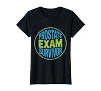 Prostate Exam Survivor Health Wellness - Value Graphic T-Shirt, Women, Black, XS