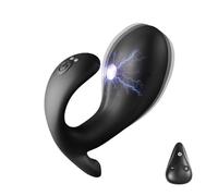 Prostate Massager Anal Toys Vibrating Butt Plug for Men & G Spot Vibrator for Women, Remote Control Anal Plug, 12 Vibration & 7 Electro Modes, Silicone Couples Sex Toys