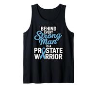 Prostate Warrior Prostate Ribbon Survivor Prostate Cancer Tank Top