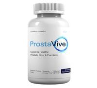 Prostavive Prostate Support Capsules, Urine Flow Formula, Reduces Bladder Discomfort, 60 Capsules, Vegan, Vegetarian, Gluten Free