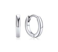PROSTEEL Huggie Hoop Earrings for Women, Hypoallergenic 925 Sterling Silver Post Lightweight Small Sleeper Cartilage Earrings Tiny Hoops 8/10/12/14/15/16/18/20mm (With Gift Box)