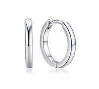 PROSTEEL Huggie Hoop Earrings for Women, Hypoallergenic 925 Sterling Silver Post Lightweight Small Sleeper Cartilage Earrings Tiny Hoops 8/10/12/14/15/16/18/20mm (With Gift Box)