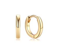 PROSTEEL Huggie Hoop Earrings for Women, Hypoallergenic 925 Sterling Silver Post Lightweight Small Sleeper Cartilage Earrings Tiny Hoops 8/10/12/14/15/16/18/20mm (With Gift Box)