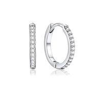 PROSTEEL Huggie Hoop Earrings for Women, Hypoallergenic 925 Sterling Silver Post Lightweight Small Sleeper Cartilage Earrings Tiny Hoops 8/10/12/14/15/16/18/20mm (With Gift Box)