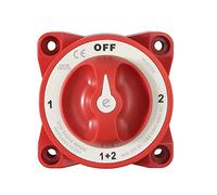 Proster 12V/32V Dual Battery Isolator Switch - 4-Position 350A Waterproof Disconnect Switch for Cars, ATVs, UTVs, Marine, Boats, Vehicles
