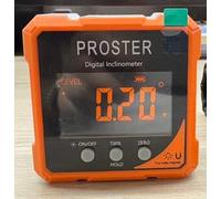 Proster Digital Angle Finder Tool with LCD VA Screen, 4-Side Magnetic Angle Gauge, USB-C Rechargeable Inclinometer for Woodworking Tools