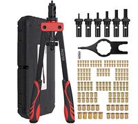Proster Rivet Nut Tool 14 inch with 150PCS Rivet Nuts and 6 Metric Mandrels