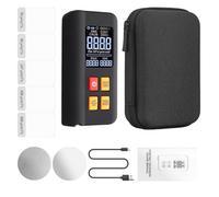 Proster Thickness Gauge - Car Paint Coating Thickness Gauge Fe & NFe Probe with LCD Backlight Non-Destructively 0-1500μm Measure Range Rechargeable Paint Depth Gauge for Automotive Painting Industrial