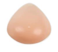 Prosthesis Mastectomy Silicone Breast Forms 100-600g/Piece Self-Adhesive Triangle Concave Bra Pad Enhancer Inserts for Breast Cancer Patients Only 1 Piece(100g/Piece, Nude)
