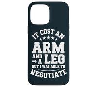 Prosthetic User Arm Amputated Leg Amputee Case for iPhone 13 Pro Max