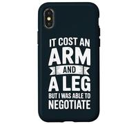 Prosthetic User Leg Amputated Arm Amputee Case for iPhone X/XS