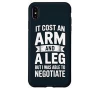 Prosthetic User Leg Amputated Arm Amputee Case for iPhone XS Max