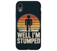 Prosthetic User Stumped Leg Pun Amputee Case for iPhone XR