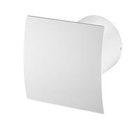 Prostko LTD Bathroom Extractor Fan - 100mm, 125mm - Pull Cord, Timer, Humidity Sensor - Silent - Turbo (100mm / 4'' Turbo KWT with Pull Cord, White - PEB)