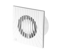 Prostko LTD Bathroom Extractor Fan - 120mm / 4.72" - White Modern Basic Ventilator