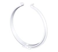 Prostko LTD Ventilation Duct Clamp - 100mm Round Tube Clamp Clip - White
