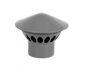 Prostko LTD Waste Pipe Terminal Valve - 75mm Grey Sewer Tube Socket / Soil Pipe Air Vent