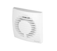 Prostko LTD White Bathroom Extractor Fan 100mm / 4" with Humidity Sensor and Timer