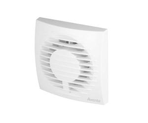 Prostko LTD White Bathroom Extractor Fan 100mm / 4" with Humidity Sensor and Timer