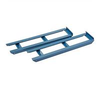 Prostko Pair of Car Ramp Extensions for Vehicles with Low Entry Clearance Car Van RM1, Blue, Length: 500mm x Width: 115mm
