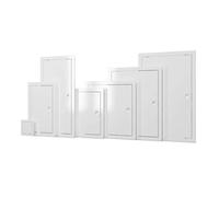 Prostko Plastic Access Panel - Inspection Revision Door - Service Point Hatch. (200mm x 300mm), White
