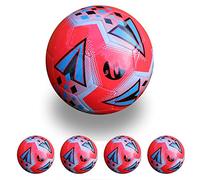 PROSTYLE SPORTS Footballs | Size 5 | Classic Football |Training & Match Footballs Red