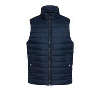 PROSTYLE SPORTS Mens Sleeveless Gilet Body Warmer Puffer Quilted Padded Bomber Jackets (UK, Alpha, M, Regular, Regular, Navy)