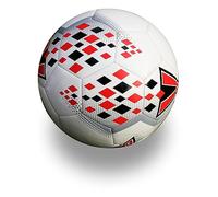 PROSTYLE SPORTS Training/Match Football | a club and league level training ball Size 3, 4 & 5 (5, White (Pack of 10))