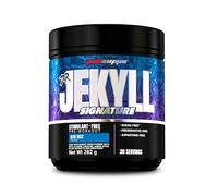 PROSUPPS Dr. Jekyll Signature Pre Workout Powder with Creatine - Stim-Free Preworkout Supports Focus & Endurance - Caffeine-Free Gym & Fitness Supplements (Blue Razz, 30 Servings)