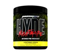 PROSUPPS Hyde Nightmare Pre-Workout Powder Energy Drink - Intense Energy, Mental Focus & High Performance, Loaded with Citrulline, Beta Alanine, & Nootropics (30 Servings, Lightning Lemon) - 306g