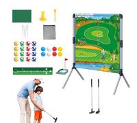 Proswing Golf Play - Outdoor Golf Set Proswing Home, Durable PP Flannel Material 98 x 74 x 50 cm, Complete Set Including Sticks, Balls, Mats, Flags | for Camping