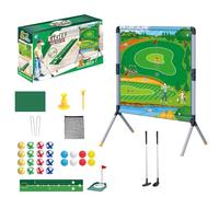 Proswing Golf Play - Proswing Home outdoor golf game, durable PP flannel material 98x74x50cm, complete set including flag bag, club ball mat | for camping in