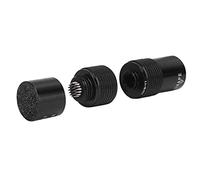 Prosxylate 4 in 1 Pool Cues Tip Sleeve, Billiard Repair Kit with Tip Piercing and Joint Protector, Multi Function Aluminum Alloy Tool for Billiards Players to Increase Chalk