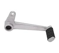 Prosxylate Aluminum Motorcycle Gear Shift Lever with Shifter Pedal, Replacement for Ducati Monsters 696 2009-2013, Durable Silver Shift Lever Arm with Polished Surface and 12mm
