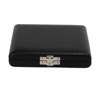 Prosxylate Reed Case Holder PU Leather Storage Box for 6 Oboe Reeds, Compact Protective Reed Container with Ventilation, Durable Reeds Box for Musicians On the Go